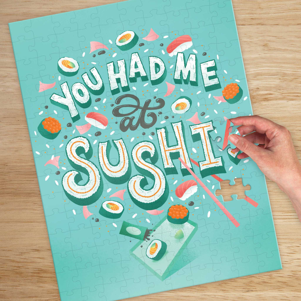 Toys & Games Belinda Kou's "You Had Me at Sushi" - Crystal Acrylic Puzzle (150pc)