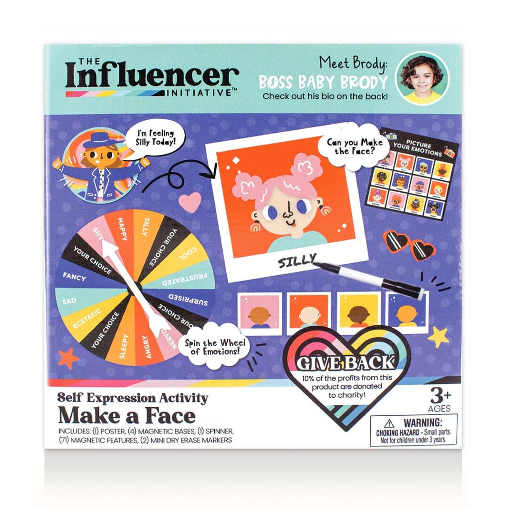 Toys & Games Make A Face: Magnetic Self-Expression Activity