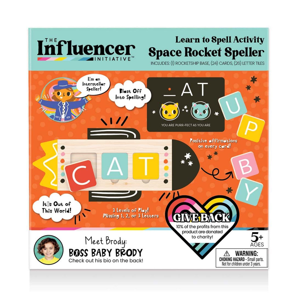 Toys & Games Space Rocket Speller: Learn to Spell Wooden Activity Set