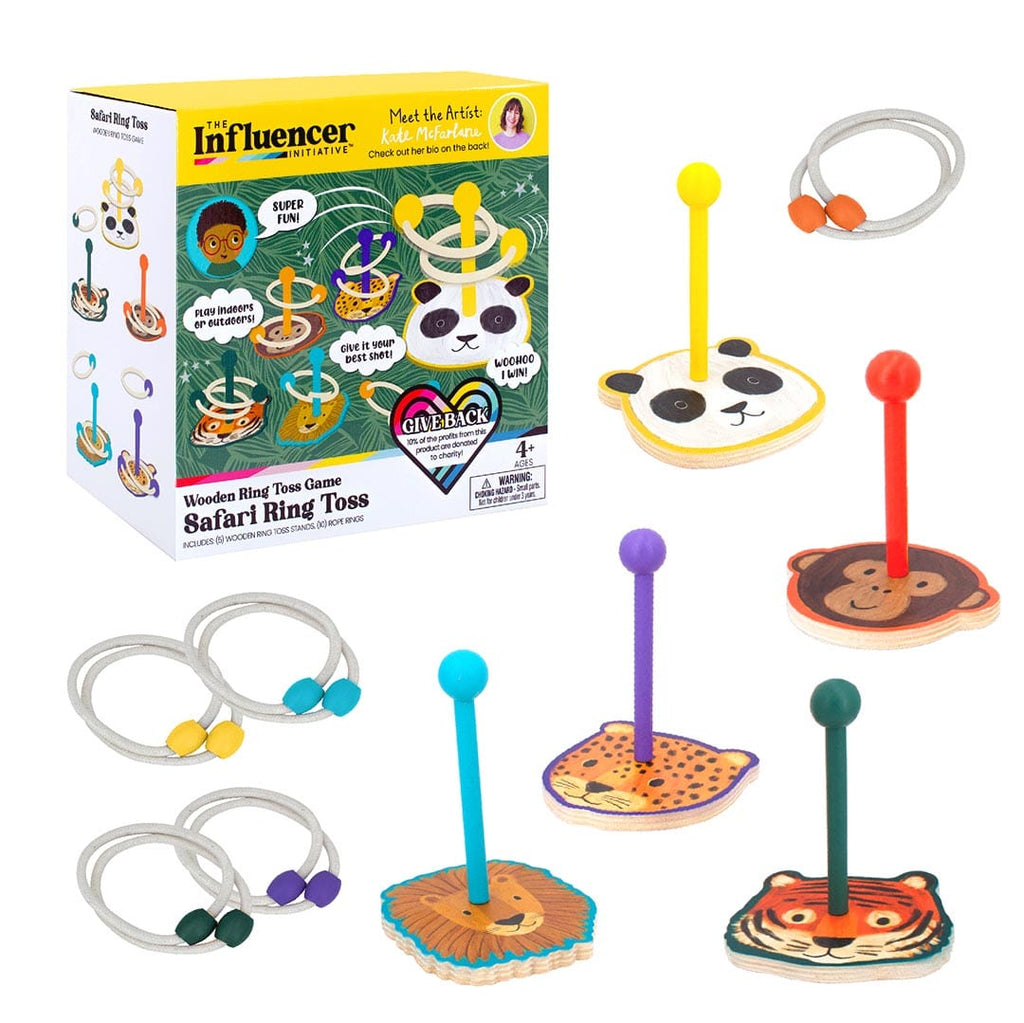 Toys & Games Safari Ring Toss: Indoor/Outdoor Game Set